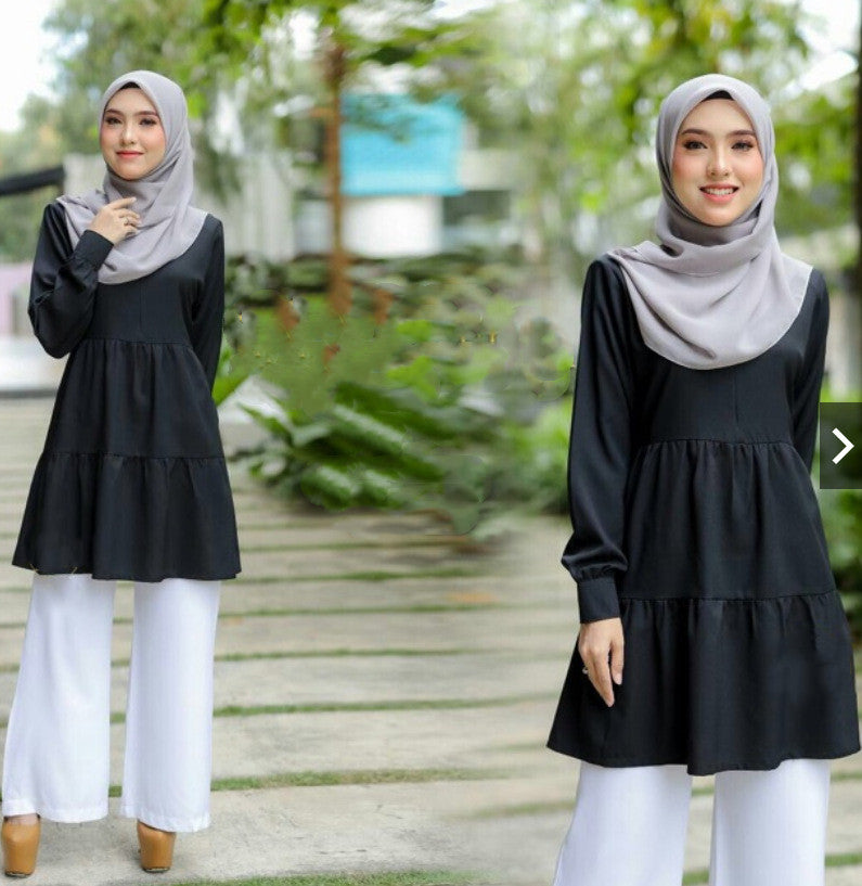 Manufacturer direct supply idodo new cross border Muslim women''s Middle East Malay top m2202