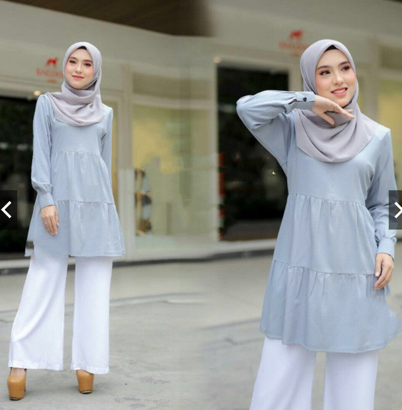 Manufacturer direct supply idodo new cross border Muslim women''s Middle East Malay top m2202
