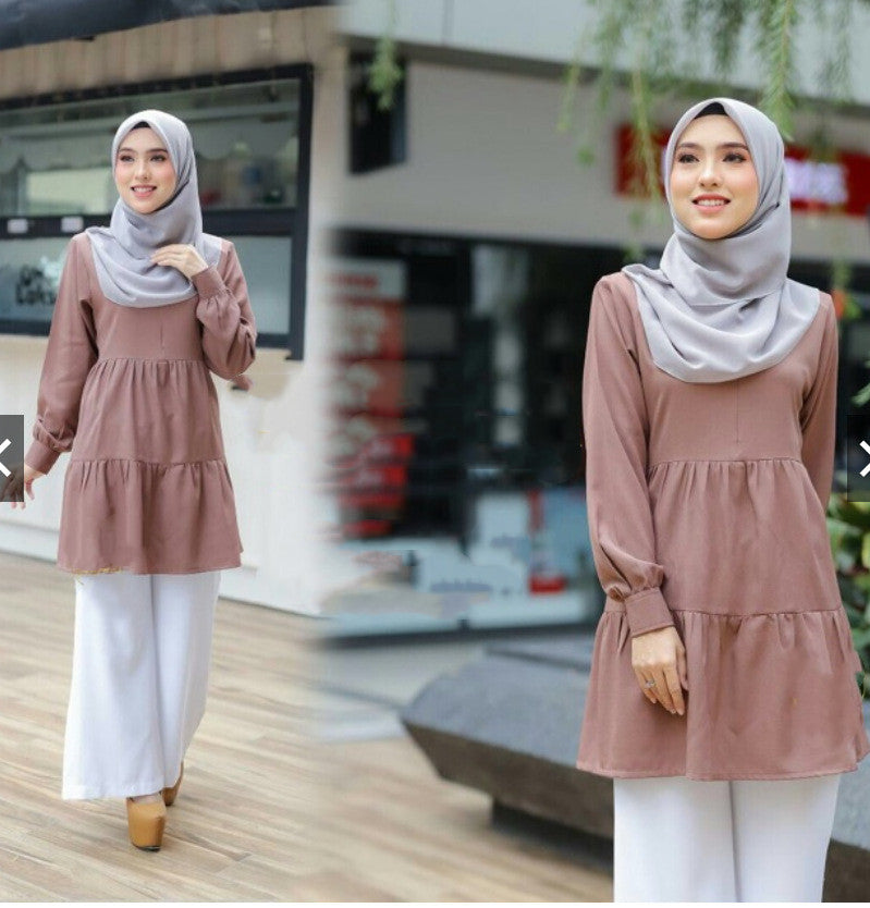 Manufacturer direct supply idodo new cross border Muslim women''s Middle East Malay top m2202
