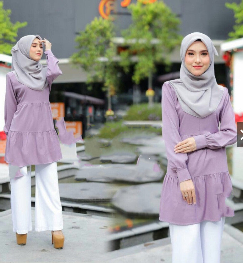 Manufacturer direct supply idodo new cross border Muslim women''s Middle East Malay top m2202