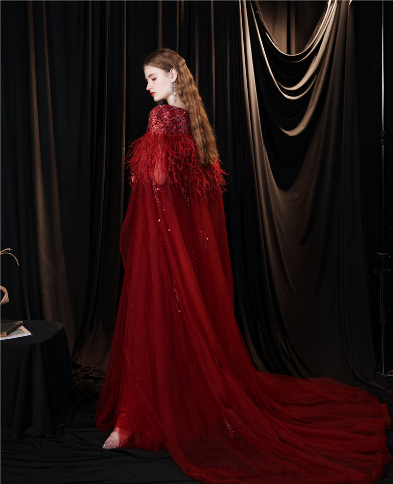 Long Evening Dress Women's Luxury