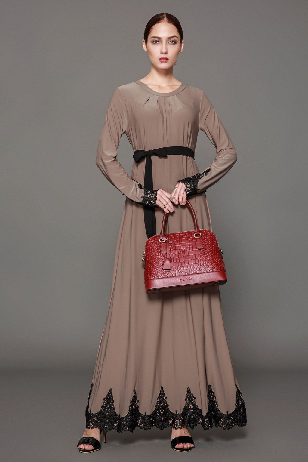 Fashion Front Pleated Fashion Dress