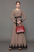 Fashion Front Pleated Fashion Dress